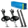 ‌PHILTOP Front Rear Struts for 2005-2007 Honda Odyssey 72537/72536/37316 *