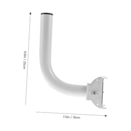 DOITOOL Antenna Mounting Bracket for Outdoor Indoor Use Durable Wall Mounted Elevation Support Strong Load Bearing Capacity Easy Installation Fits Various Antenna Types