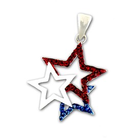 Stars & Stripes Products Patriotic Tri-Star Neckslide