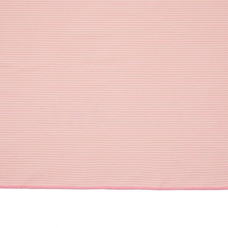 Decathlon Nabaiji Ultra Compact Microfibre Stiped Towel Fluo Pale Peach
