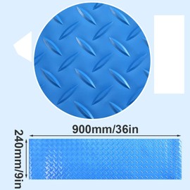 WANGCL Protective Non-Slip Swimming Pool Ladder Pad for Swimming Pool and Stairs 36" x 9" (Willow)