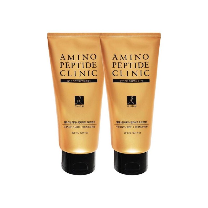 Elastine 엘라스틴 아미노 펩타이드 헤어팩 트리트먼트 프리지아향 300mL x 2개