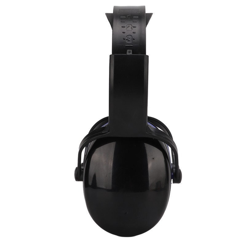 Hearing Protection Ear Muffs 24dB NRR Safety Black Blue Noise