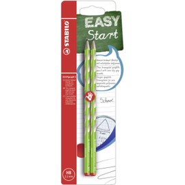 Handwriting Pencil - STABILO EASYgraph S - Right Handed - Green - HB