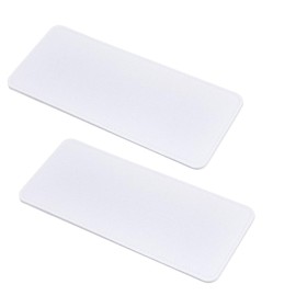 PH PandaHall 2pcs Felt Bag Base Shaper, 12x5.16" White Rectangle Felt Bag Bottom Handbag Base Shaper Insert Bag Bottom for Crossbody Bag Handbag Leather Bag Backpack Cosmetic Travel Bag, 6mm Thick