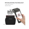 WESTBRONCO Mini Coin Purse for Women, RFID Blocking Accordion Wallet