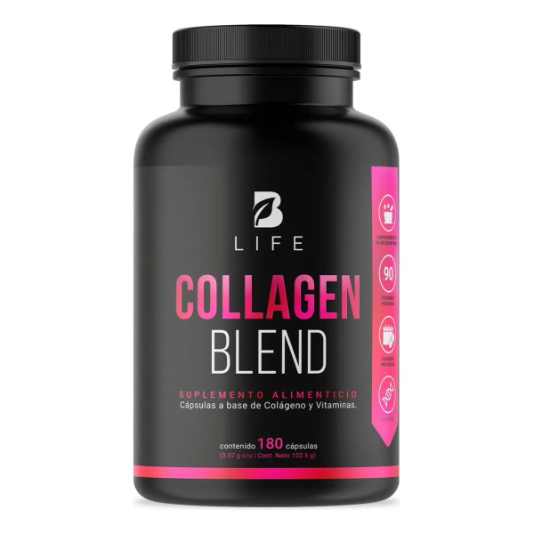 Colágeno Hidrolizado De 180 Cápsulas B Life