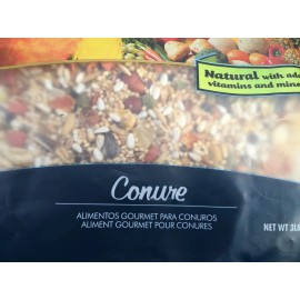 Higgins Sunburst Conure Bird Food conure seed fruits and veggies 3lb sale