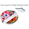 Handmade Reusable Cotton Fabric Bowl Covers - Two Layers of