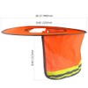 WMYCONGCONG 3 Pack Hard Hat Sun Shield Full Brim Mesh