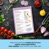 TMS Magnetic Weekly Meal Planner A4, Fridge Whiteboard Planner, Calendar,