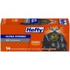 Hefty Ultra Flex Trash Bags (Maximum Strength, Drawstring, 30 Gallon,