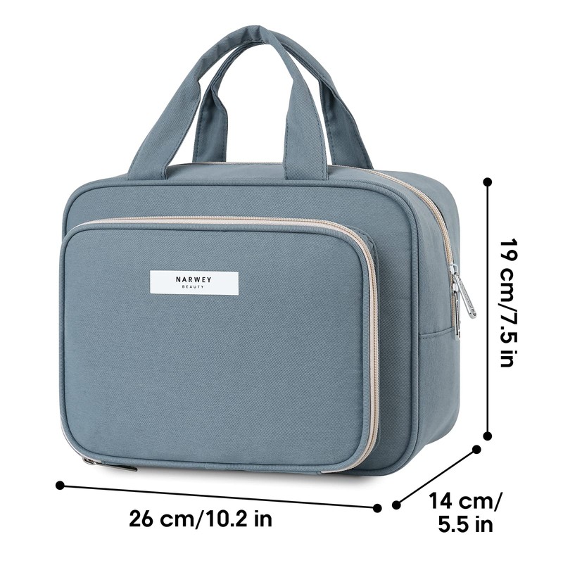 Full Size Toiletry Bag Large Makeup Bag Organizer Travel Cosmetic