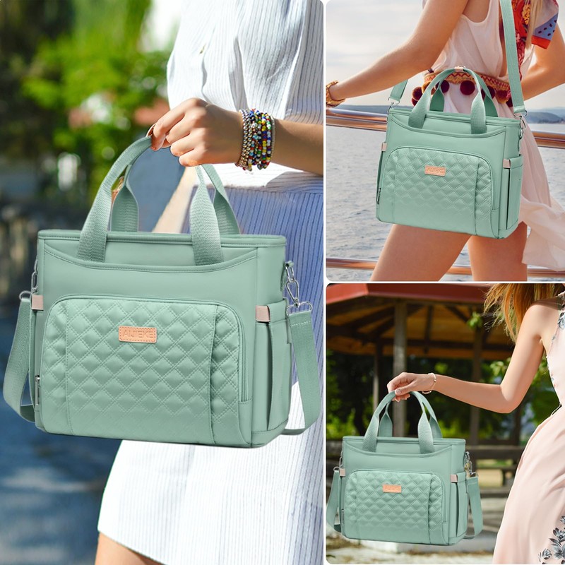 AIJIEKE Insulated Lunch Bag for Men Women, Lunch Box, Lunch