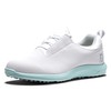 FootJoy Women's Fj Leisure Previous Season Style Golf Shoe, White/Seafoam,