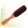 FOMIYES Bristle Brush Wooden Handle for Hairdressing Salon or Home
