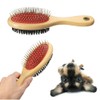 VIP Home Essentials Combo Pin & Bristle Grooming Brush for