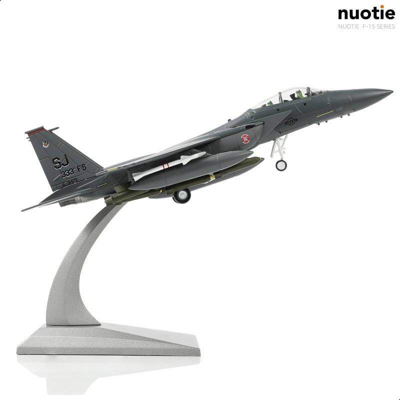 NUOTIE Classic American Eagle F-15E Twin-Engine Fighter Pre-Build Model Kits