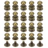 PATIKIL 8 mm Leather Rivets, 20 Sets Ball Head Stud