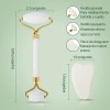 Kit Rodillo Y Piedra Gua Sha Masajeadora Anti-arrugas