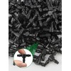 Kalolary 100 Pcs Barb Tee Connectors Irrigation System 1/4" Barbed