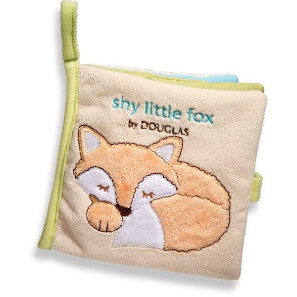 Douglas Baby Fox Soft Plush Activity Book