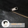 6Pcs Black Universal Instant Fix Zipper Repair Kit Replacement Zip