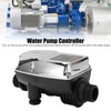 Water Pump Controller Silver Waterproof ABS Housing Intelligent Automatic 10A