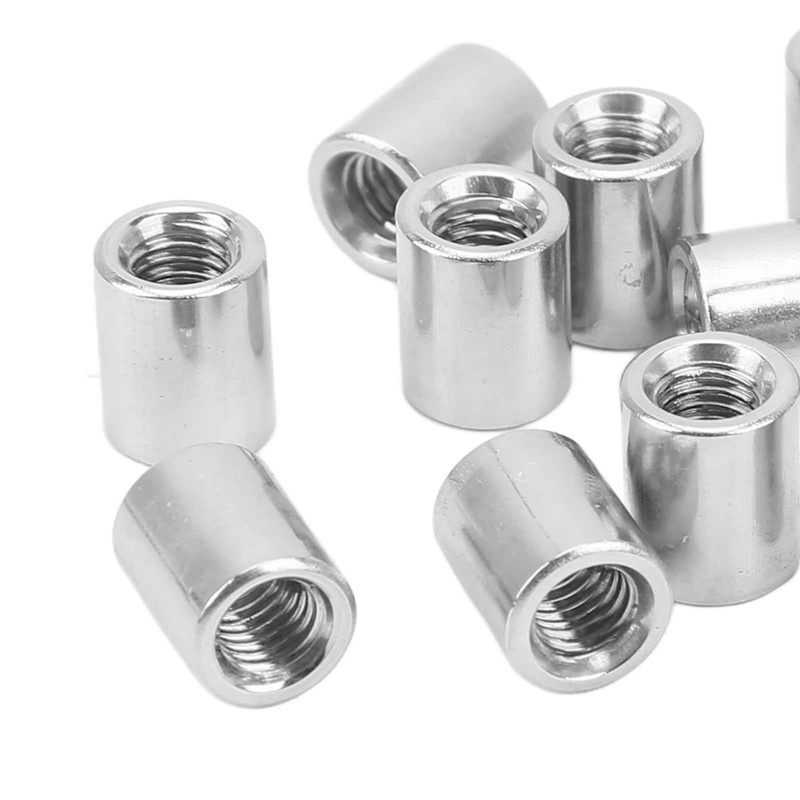 50 Pieces Internal Thread Coupling Nut Set M5 x 0.8