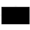 SKM Floating Rectangular Pool Cover Black 102.4"x63" PE