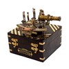 Hanzla Collection Astrolabe Antique Brass Ship Sextant Nautical Navigation Instrument