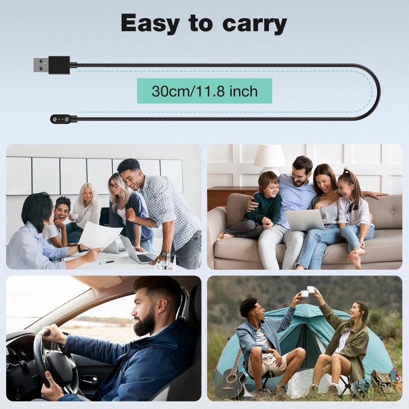 Smart Watch Charger Replacement Charging Cable for Smartwatch IDW13 IDW19