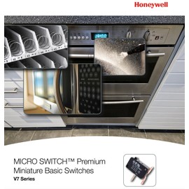Honeywell S&C V7-7H25D8-263-1 (Pack of 2) Micro Switch, Roller Lever, SPST-NO