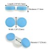 HAHIYO Contact Lens Case Box Holder Diameter 25mm Durable Leakproof