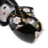 lachineuse 3 Japanese Kokeshis Dolls - Design and Black Hue,