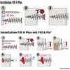 Fischer FID II Plus 80 mm, 2 x Sheathed Anchors,