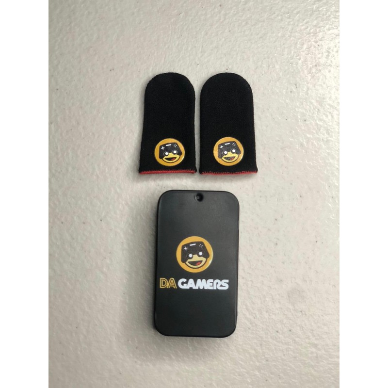 DA GAMERS Dedales Gamer Premium Guantes para Dedo Fibra de