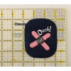 Vintage Ouch! Band Aid Iron On Patch Unused Pink Band