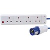 Pro Elec PEL00791 Extension Lead 4 Gang to 16A Plug
