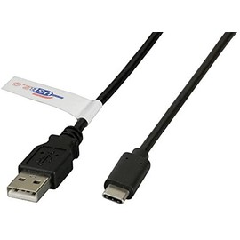EFB-Elektronik USB2.0 Connection Cable A-C Male to Male 1.0 m Black