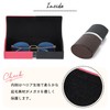 Looca Glasses Case, Sunglasses Case, Eyeglass Case, Hard Case, Leather-like