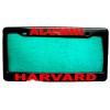 All American License Plate Frame-ALUMNI/HARVARD-Polished ABS- #3395R