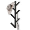 Fancial Vertical Coat Rack Wall Mounted 16" Metal Modern Wall