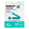 Lancetas Nanolet Para Glucometro Gmate 50 Pzs