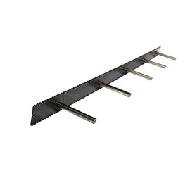 Floating Mantel Bracket-Sheppard Brackets-Studlock System-Heavy Duty Floating Mantel Bracket (6 in. rods, 58 in. Backplate)