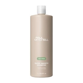 Paul Mitchell Super Smooth Champú, Para Suavizar el Cabello, Controla el Frizz, Aporta Suavidad, Para Cabello con Frizz, 1 litro