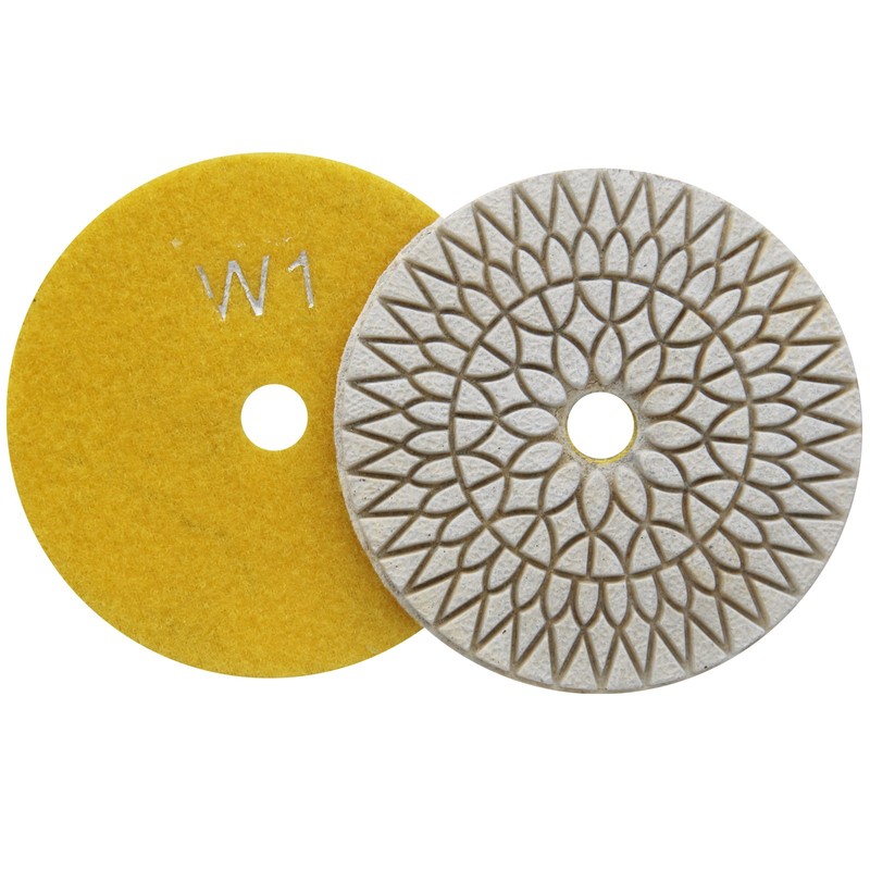 Easy Light 4 inch 3-Step Flexible Wet Diamond Polishing Pads