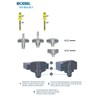 GOEBEL® - 250 x high-strength blind rivets steel (diameter x