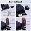 SinLoon Desktop-Computer, externer Netzschalter, PC-Netzschalter, multifunktionaler Desktop-Netzschalter für einfache Start-