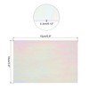 sourcing map Stained Glass Sheet Mosaic Tile 5.9 Inch x